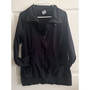 Nike Dri fit zip up swearter